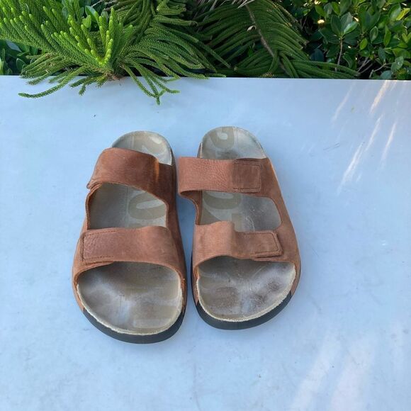 Ecco Cosmo Nubuck Slides Mens Size: 12 - 12.5 - Picture 1 of 6